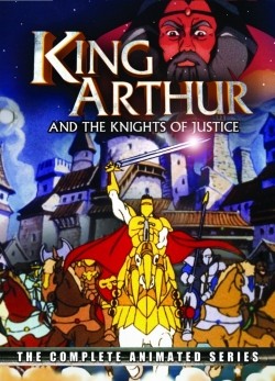 Animated movie King Arthur and the Knights of Justice poster