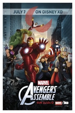Animated movie Marvel's Avengers Assemble poster
