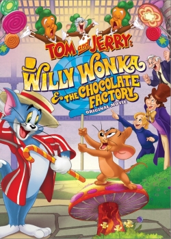 Animated movie Tom and Jerry: Willy Wonka and the Chocolate Factory poster