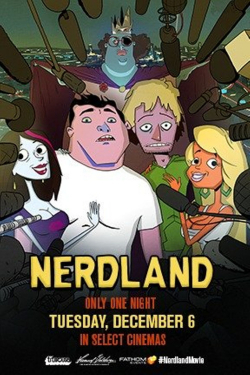 Animated movie Nerdland poster