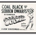 Animated movie Coal Black and de Sebben Dwarfs poster