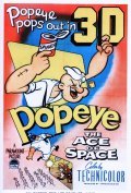 Animated movie Popeye, the Ace of Space poster