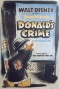 Animated movie Donald's Crime poster