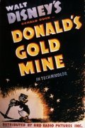 Animated movie Donald's Gold Mine poster