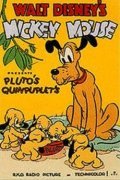 Animated movie Pluto's Quin-puplets poster