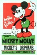 Animated movie Mickey's Orphans poster