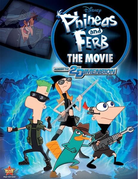 Phineas and Ferb the Movie: Across the 2nd Dimension is similar to A Mouse in the House.