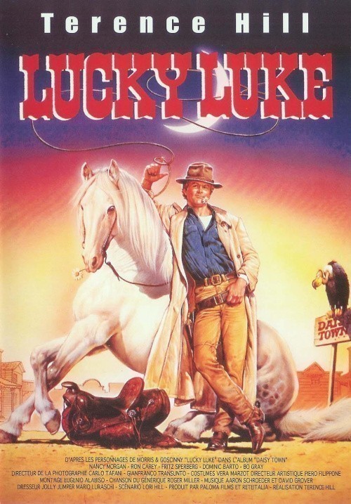 Lucky Luke is similar to Snow White and the Seven Dwarfs.
