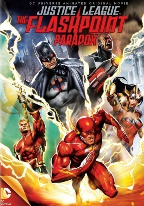 Animated movie Justice League: The Flashpoint Paradox poster