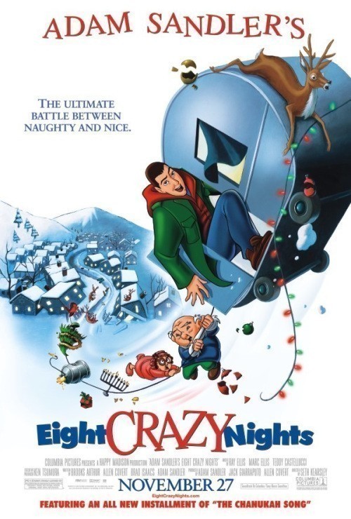 Eight Crazy Nights is similar to Cheburashka.