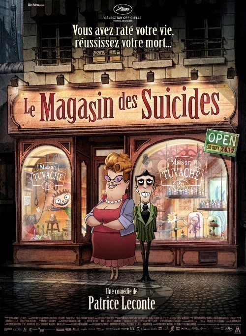 Le magasin des suicides is similar to One piece: Dead end no boken.